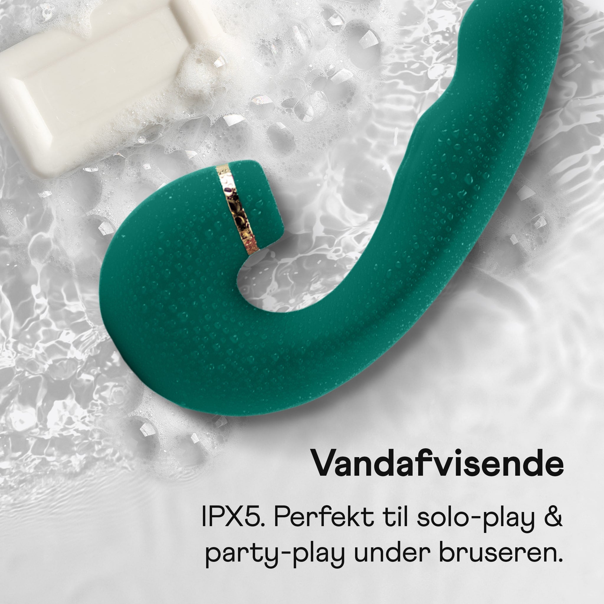 Amina Curvey silikone g-spot dildo vibrator